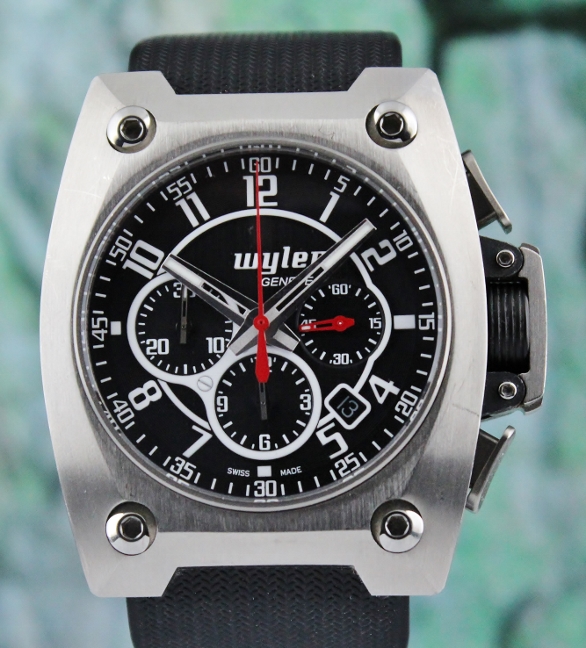 (image for) Wyler Titanium Carbon Fiber Chronograph Automatic Watch